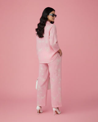 Blush Pink Floral Co-Ord Set