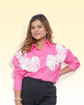 Embroidered Cotton Shirt