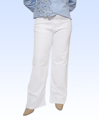 Straight Leg Denim Jeans