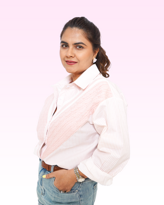 Knit Vibe Striped Shirt