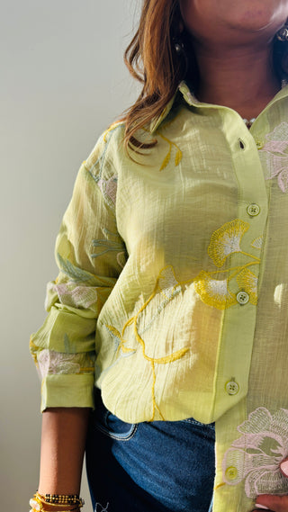Petal Layered Shirt